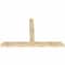 Ekena Millwork Portland Rough Sawn Timber Gable Bracket, Douglas Fir, 84"W x 53"H x 4"D x 6"F, 15/12 Pitch GBW084X53X0406POR00RDF - alternate 5